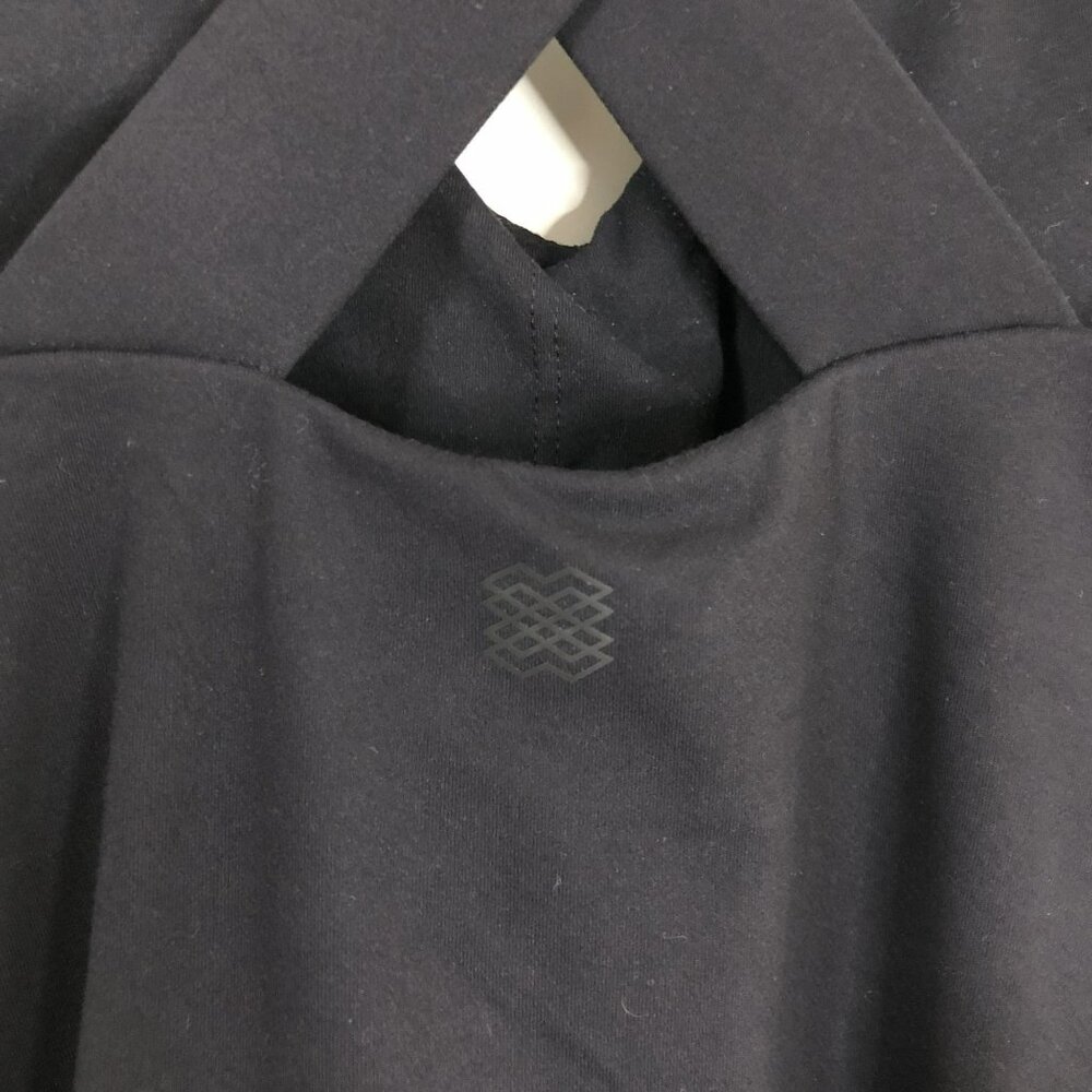 FLX Travel/Leisure Sports Dress Criss-Cross Back Sleeveless Size XS Black - Picture 6 of 12